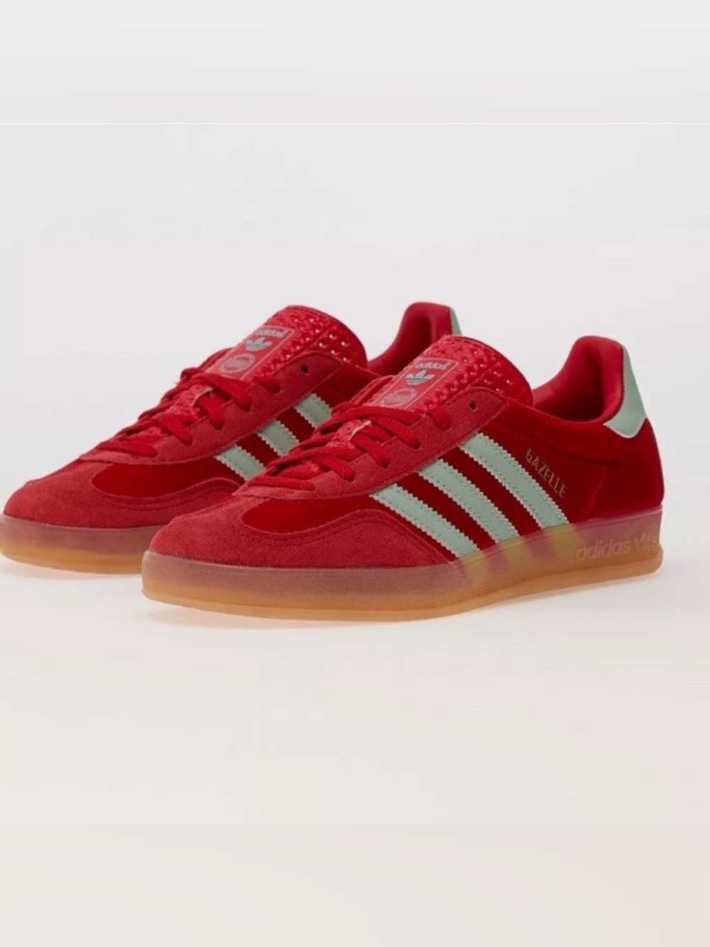Adidas Gazelle Better Scarlet Hazy Green